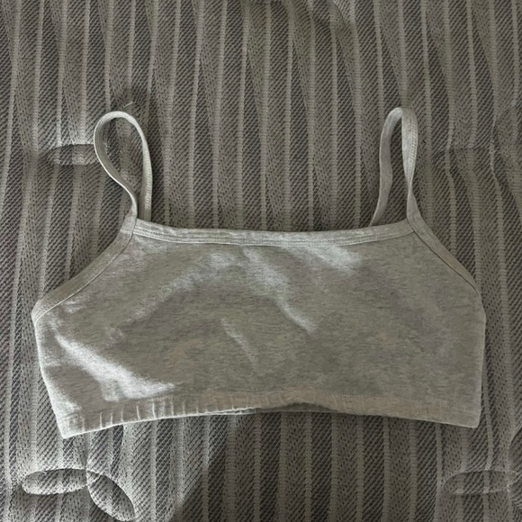 Brandy Melville Gray Tank Top - Picture 2 of 3